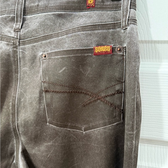 BONGO Women's Flare low rise Y2K flare pants - Picture 4 of 9